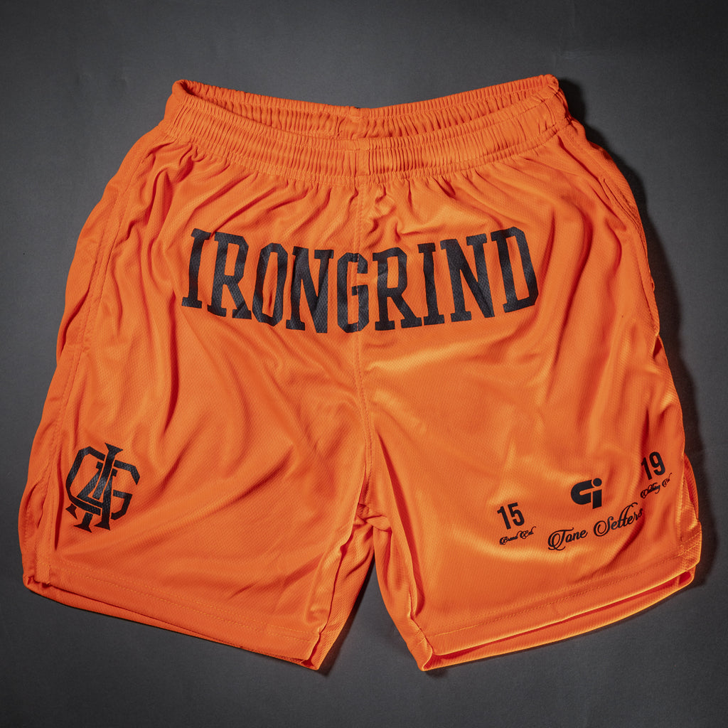 Reborn Signature Shorts | Tiger Orange