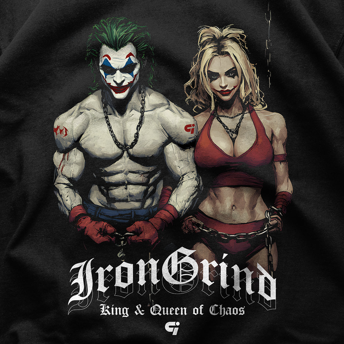 Twisted King And Queen of Chaos Heavyweight T-Shirt