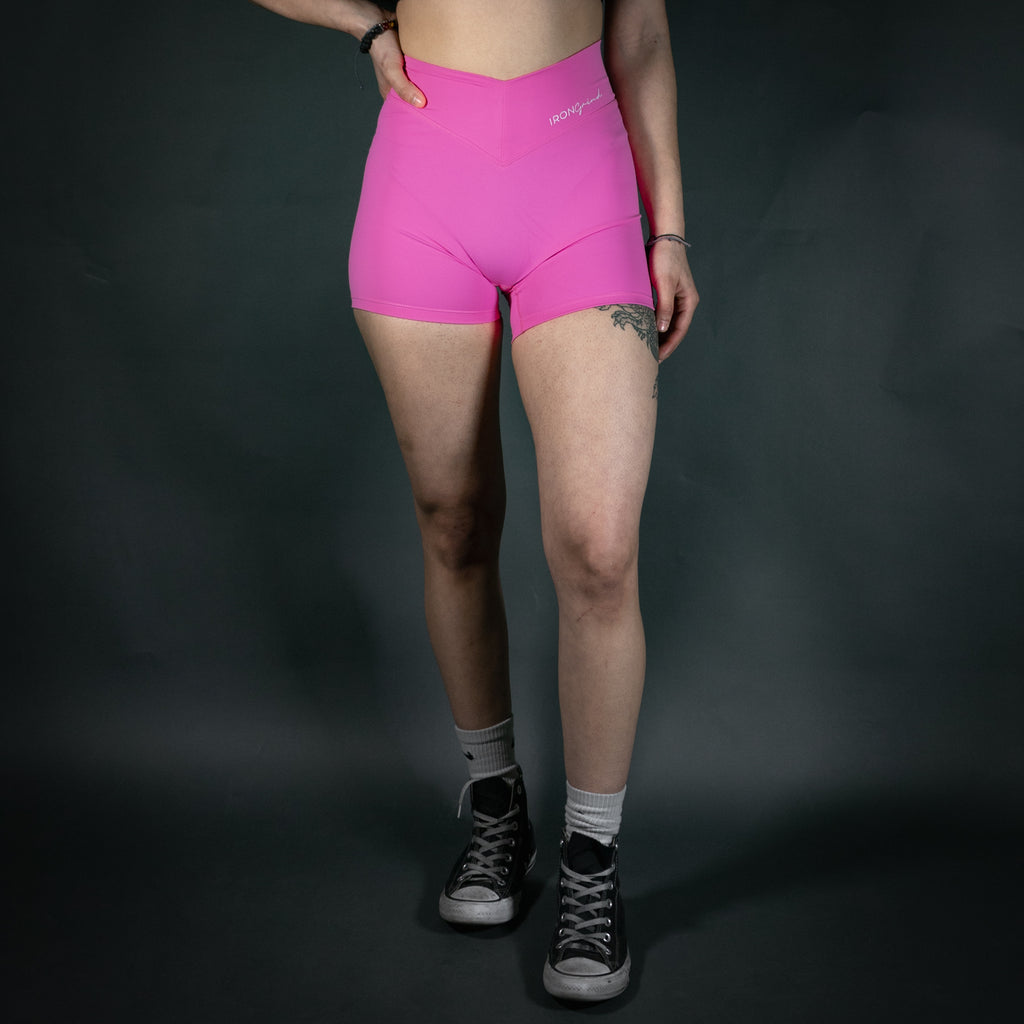 Reborn V- Waist Shorts | BubbleGum