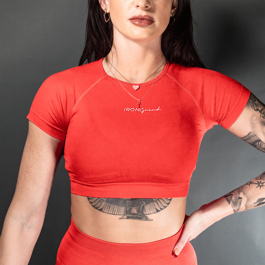 Reborn Core Crop Top | Candy Apple