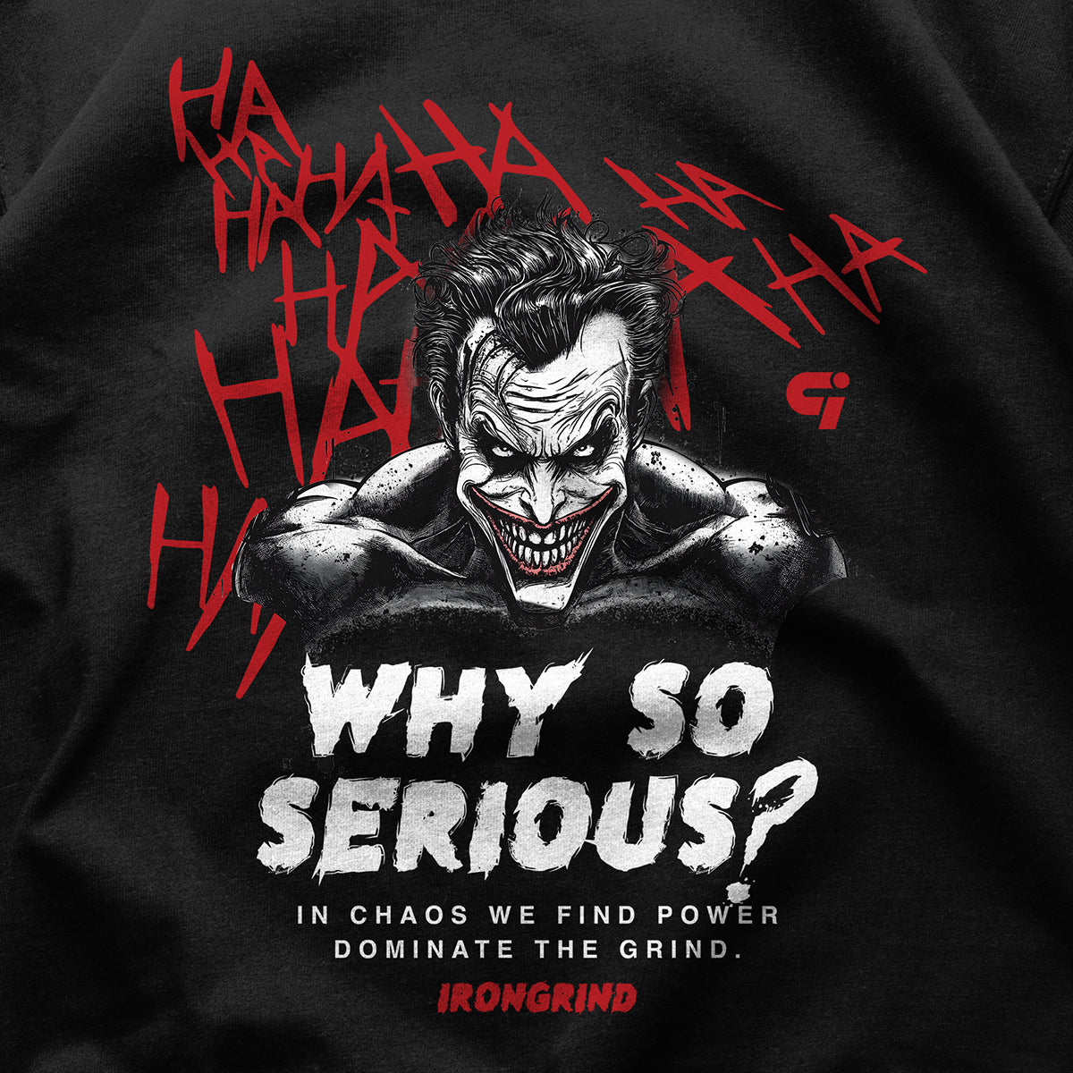 Twisted Why So Serious Heavyweight T-Shirt